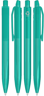 UMA Align gerecycelde frosted balpen - Turquoise