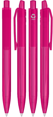 UMA Align gerecycelde frosted balpen - Magenta