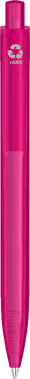 UMA Align gerecycelde frosted balpen - Magenta