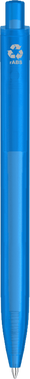 UMA Align gerecycelde frosted balpen - Light blue