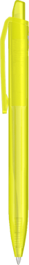 UMA Align gerecycelde frosted balpen - Yellow