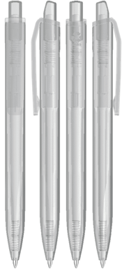 UMA Align gerecycelde frosted balpen - Clear