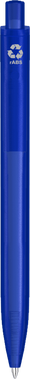 UMA Align gerecycelde frosted balpen - Dark blue