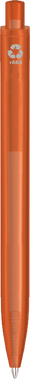 UMA Align gerecycelde frosted balpen - Orange