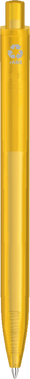 UMA Align gerecycelde frosted balpen - Ocher