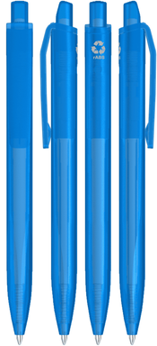 UMA Align gerecycelde frosted balpen - Light blue
