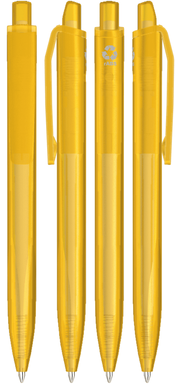 UMA Align gerecycelde frosted balpen - Ocher