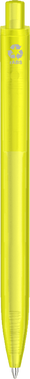 UMA Align gerecycelde frosted balpen - Yellow