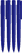 UMA PET PEN PRO gerecyclede polished balpen - Dark blue