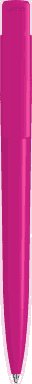 UMA PET PEN PRO recycelter polierter Kugelschreiber - Magenta