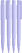 UMA PET PEN PRO gerecyclede polished balpen - Light purple