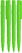 UMA PET PEN PRO gerecyclede polished balpen - Middle green