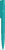 UMA PET PEN PRO gerecyclede polished balpen - Turquoise