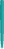 UMA PET PEN PRO gerecyclede polished balpen - Turquoise