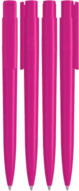UMA PET PEN PRO recycelter polierter Kugelschreiber - Magenta