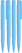UMA PET PEN PRO gerecyclede polished antibacteriële balpen - Light blue