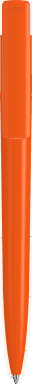 UMA PET PEN PRO recycelter polierter antibakterieller Kugelschreiber - Orange