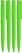 UMA PET PEN PRO gerecyclede polished antibacteriële balpen - Middle green