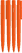 UMA PET PEN PRO gerecyclede polished antibacteriële balpen - Orange