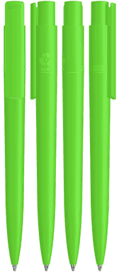 UMA PET PEN PRO recycelter matter Kugelschreiber - Mittelgrün