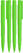 UMA PET PEN PRO gerecyclede matt balpen - Middle green