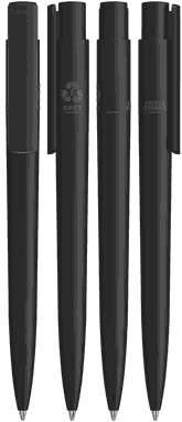 UMA PET PEN PRO recycelter matter Kugelschreiber - Schwarz