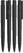 UMA PET PEN PRO gerecyclede matt balpen - Black