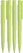 UMA PET PEN PRO gerecyclede matt balpen - Light green