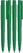 UMA PET PEN PRO gerecyclede matt balpen - Dark green