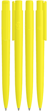 UMA PET PEN PRO recycelter matter Kugelschreiber - Gelb