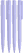 UMA PET PEN PRO gerecyclede matt balpen - Light purple