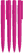 UMA PET PEN PRO gerecyclede matt balpen - Magenta