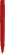 UMA PET PEN PRO gerecyclede matt balpen - Red