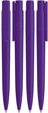 UMA PET PEN PRO recycelter matter Kugelschreiber - Dunkelviolett