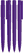 UMA PET PEN PRO gerecyclede matt balpen - Dark purple