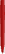 UMA PET PEN PRO gerecyclede matt balpen - Red