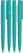 UMA PET PEN PRO gerecyclede matt balpen - Turquoise
