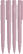 UMA PET PEN PRO Ocean gerecyclede matt balpen - Lilac