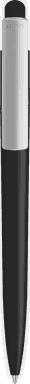 UMA PET PEN PRO recycelter matter Touch-Kugelschreiber - Schwarz