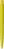 UMA PET PEN PRO gerecyclede soft touch balpen met transparante clip - Yellow