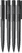UMA PET PEN PRO gerecyclede transparante balpen - Anthracite