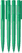 UMA PET PEN PRO gerecyclede transparante balpen - Turquoise