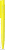 UMA PET PEN PRO gerecyclede transparante balpen - Yellow