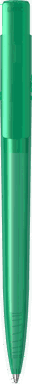 UMA PET PEN PRO recycelter transparenter Kugelschreiber - Türkis