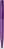 UMA PET PEN PRO gerecyclede transparante balpen - Purple