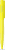 UMA PET PEN PRO gerecyclede transparante balpen - Yellow