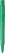 UMA PET PEN PRO gerecyclede frosted balpen - Turquoise