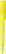 UMA PET PEN PRO gerecyclede frosted balpen - Yellow