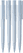 UMA PET PEN PRO gerecyclede frosted balpen - Clear