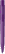 UMA PET PEN PRO gerecyclede frosted balpen - Purple